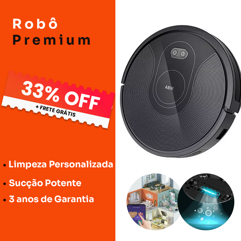 Super Robô X8 Vacuum Cleaner [3 ANOS DE GARANTIA]