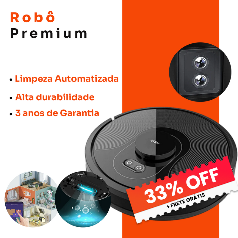 Super Robô X8 Vacuum Cleaner [3 ANOS DE GARANTIA]