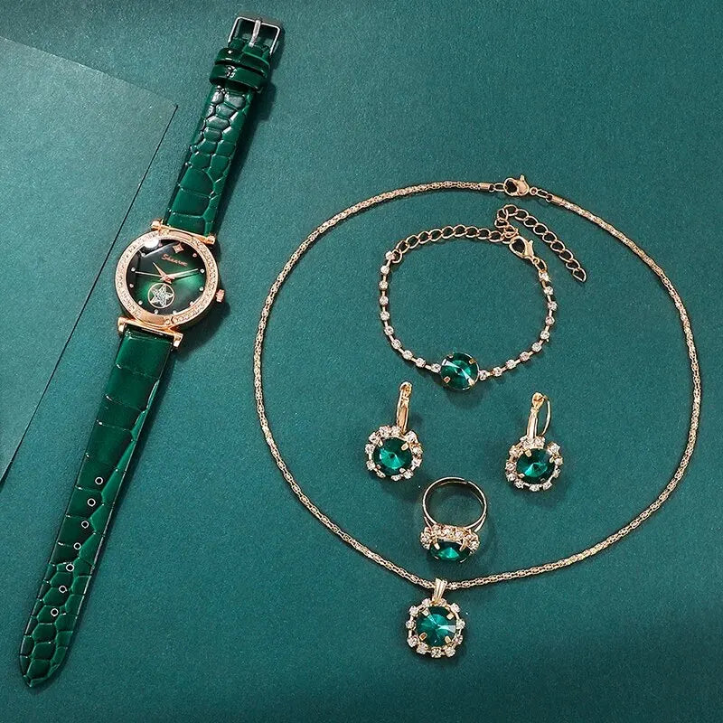 Conjunto Verde Luxo - Moda Feminina